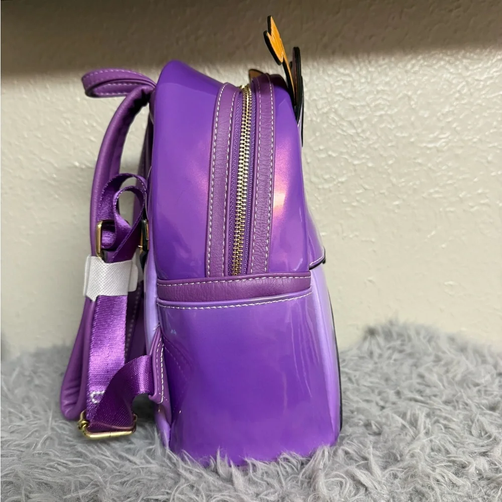 Loungefly Figment Purple and Yellow Kids Mini Backpack